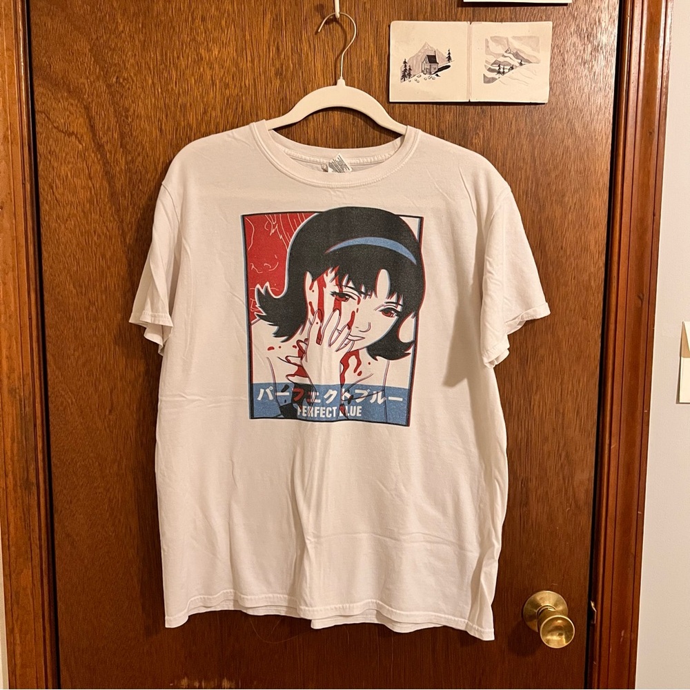 Perfect Blue movie T-shirt satoshi kon anime horror